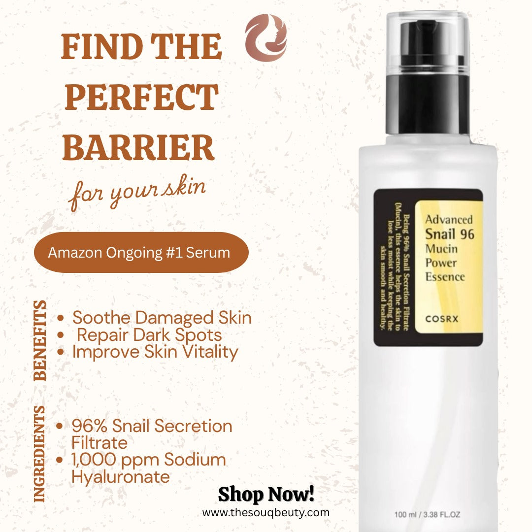 Cosrx, Advanced Snail 96 Mucin Power Essence , 3.38 Fl Oz (100 ml)